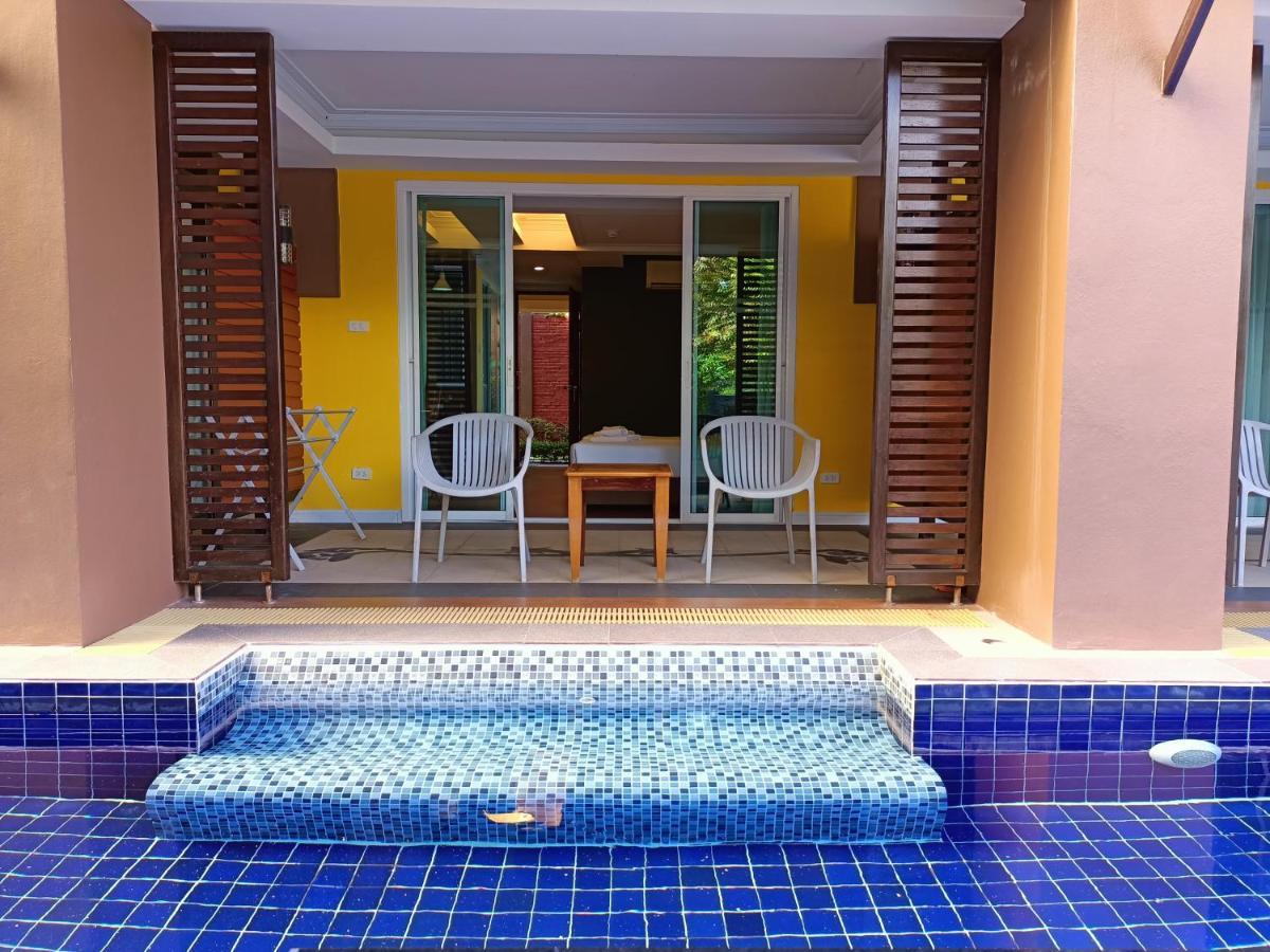 Chambre Lits Jumeaux Deluxe avec Accès à la Piscine