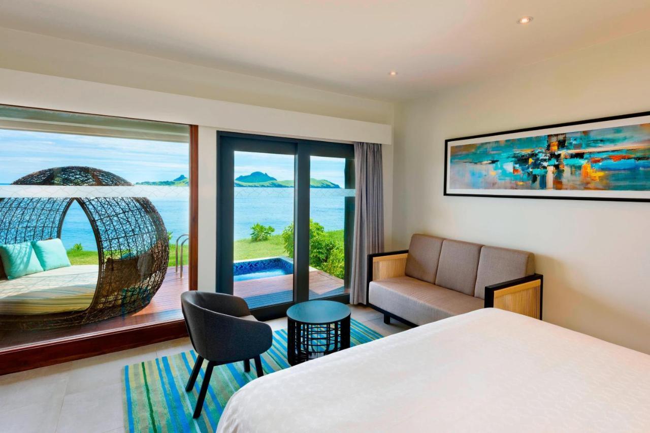 Beach Front, Plunge Pool, Larger Guest room, 1 King - Adults Only