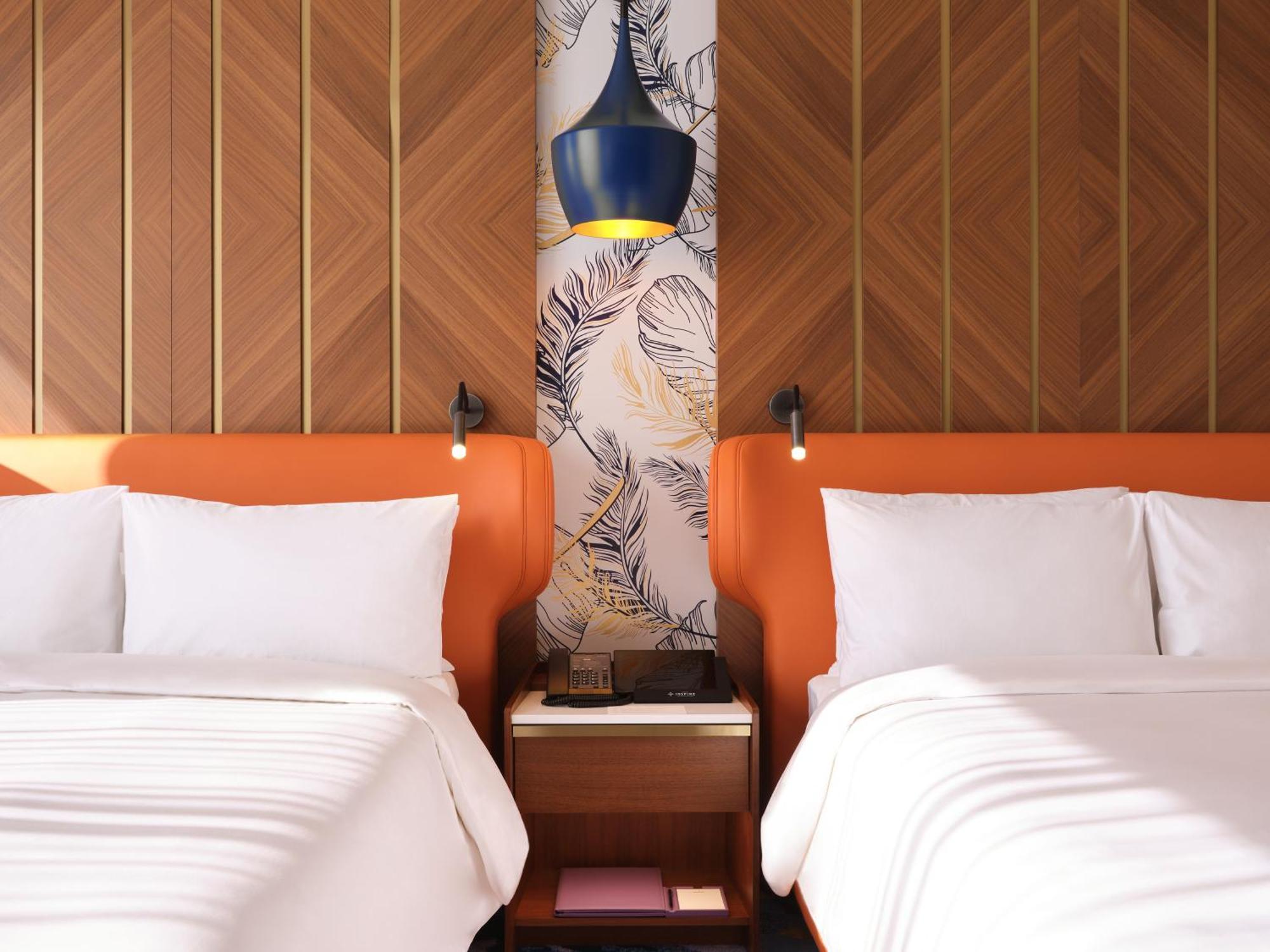 [Forest Tower] Business Deluxe Double Queen With 4pax’s one day access to Splash Bay (Splash Bay 1-day pass - Use on the day of check-in)