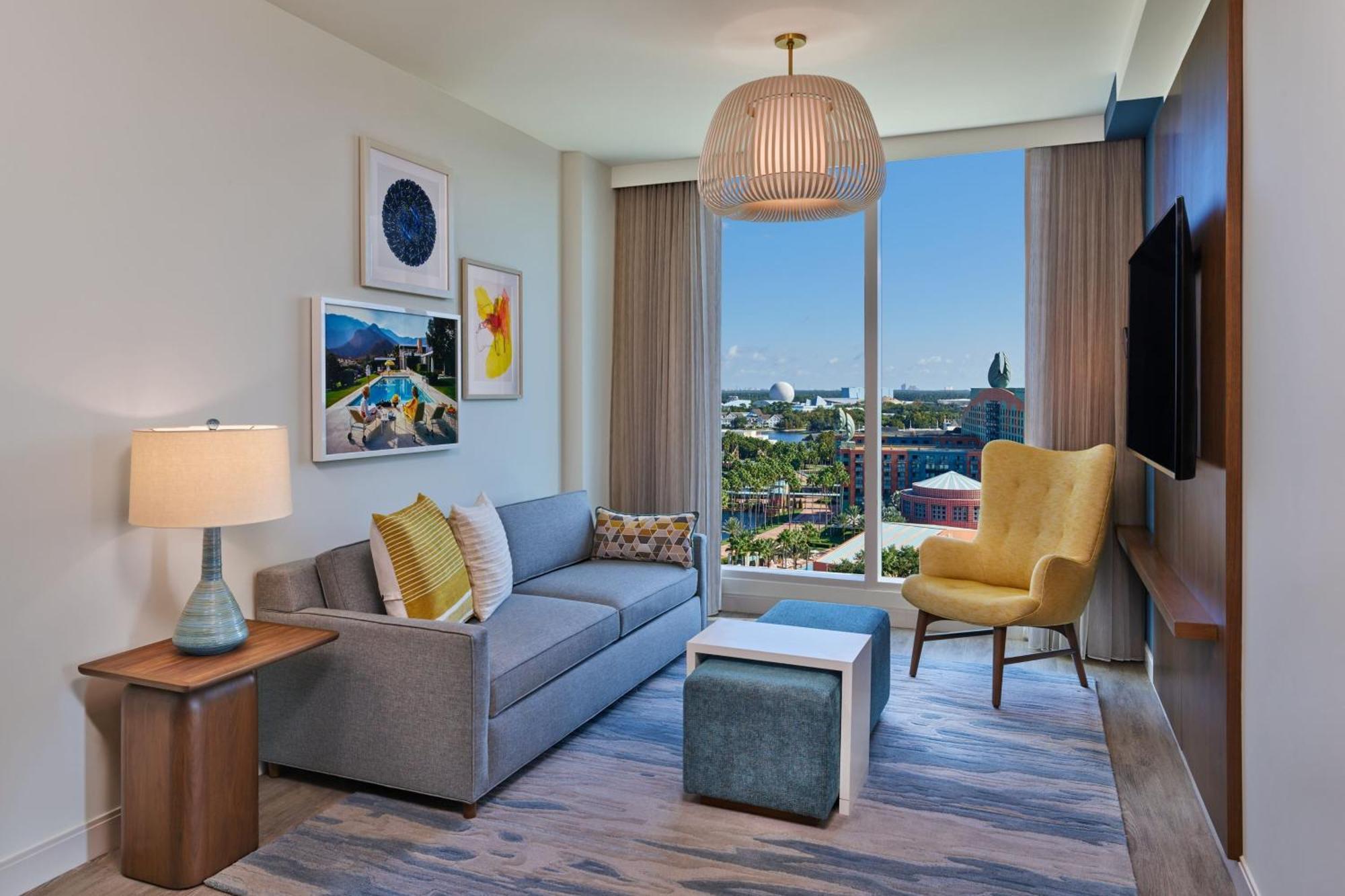 Signature Epcot View Suite 1 King Sofa bed Includes Early Entry To Disney Theme Parks,1553218744:JPEG