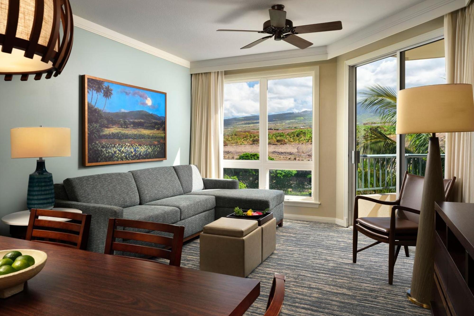 One-Bedroom Villa Balcony Island View