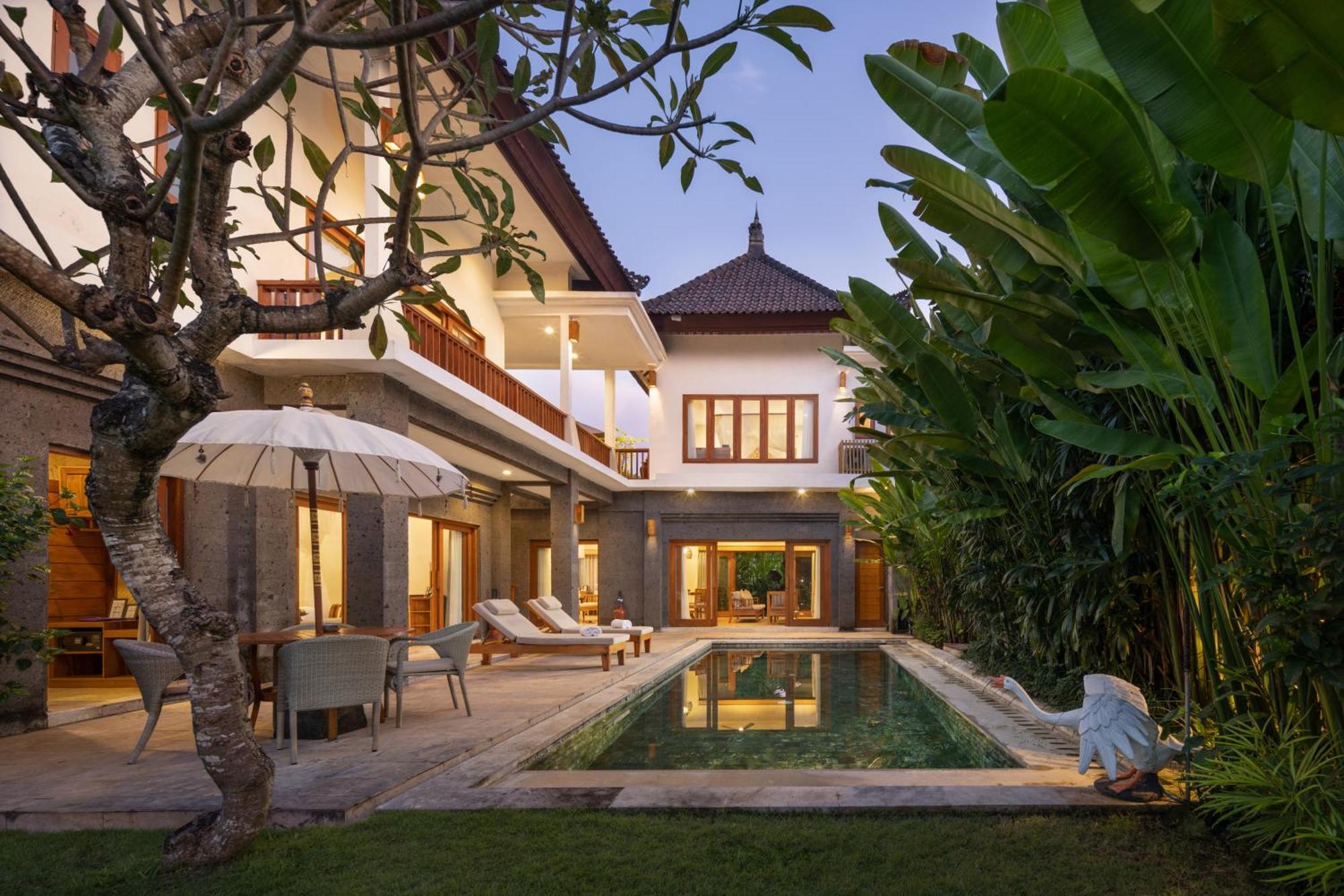 Four-Bedroom Pool Villa with One Time 30 Minute Welcome Massage