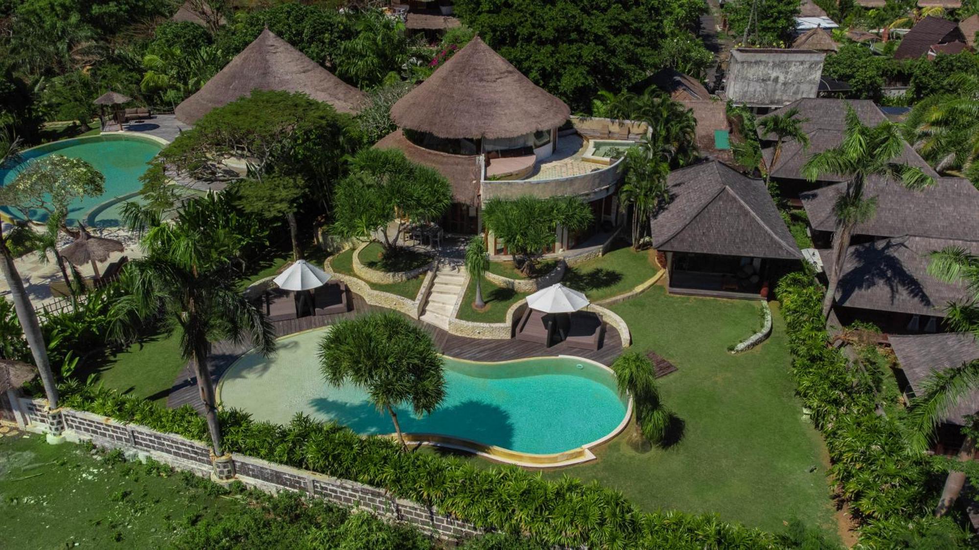 Villa mit 3 Schlafzimmern mit privatem Pool und Meerblick.