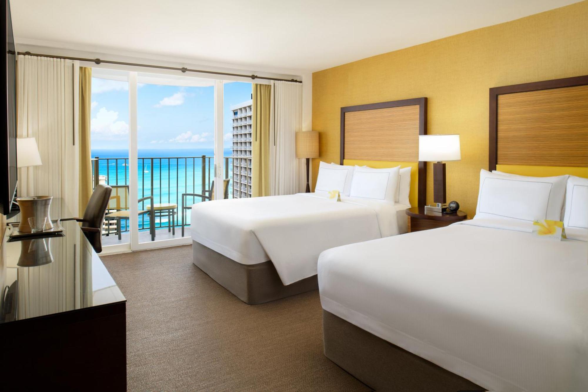 Premium Queen Room Two Queen Beds Ocean View