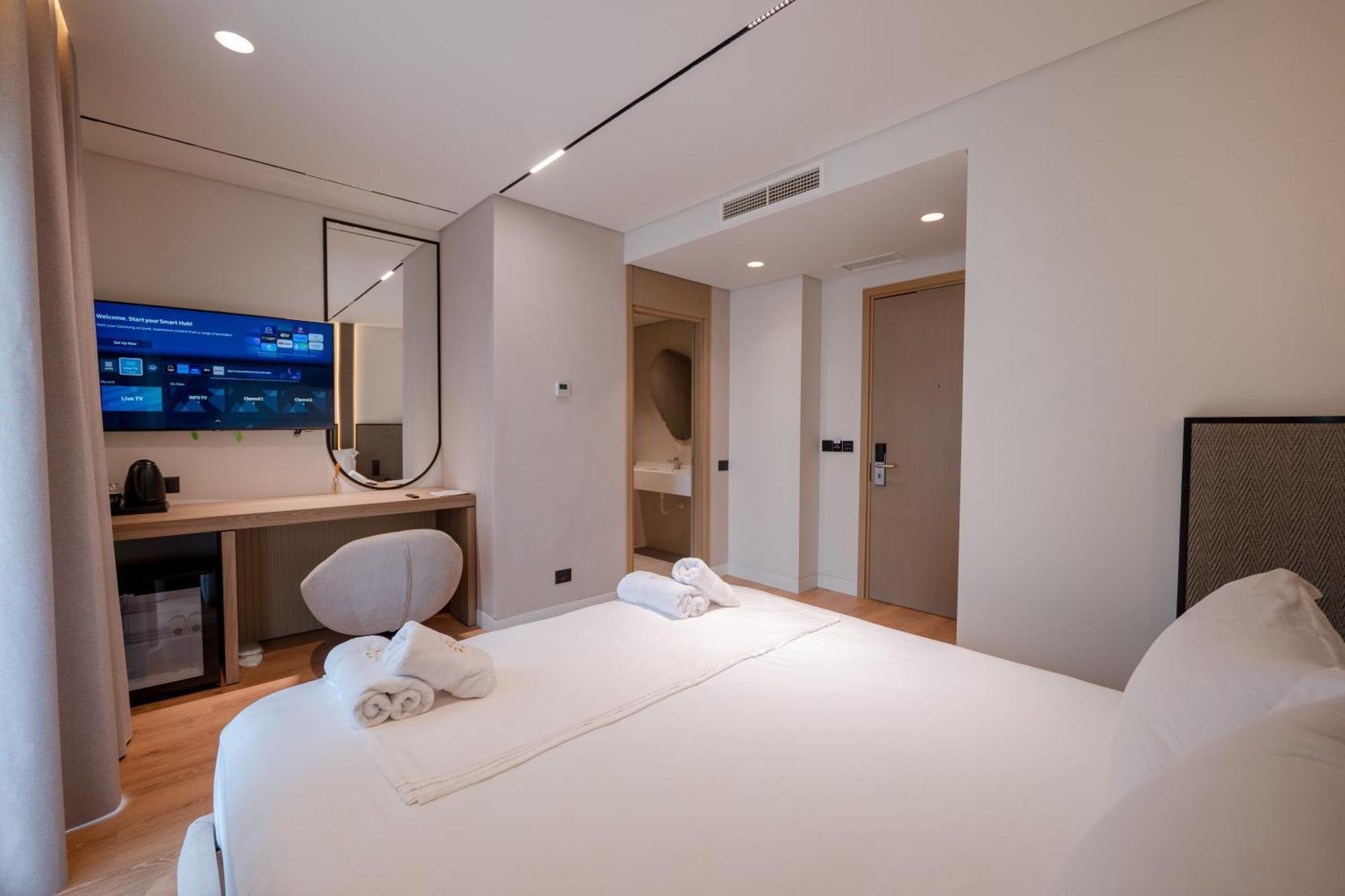 Double Room with Side Sea View