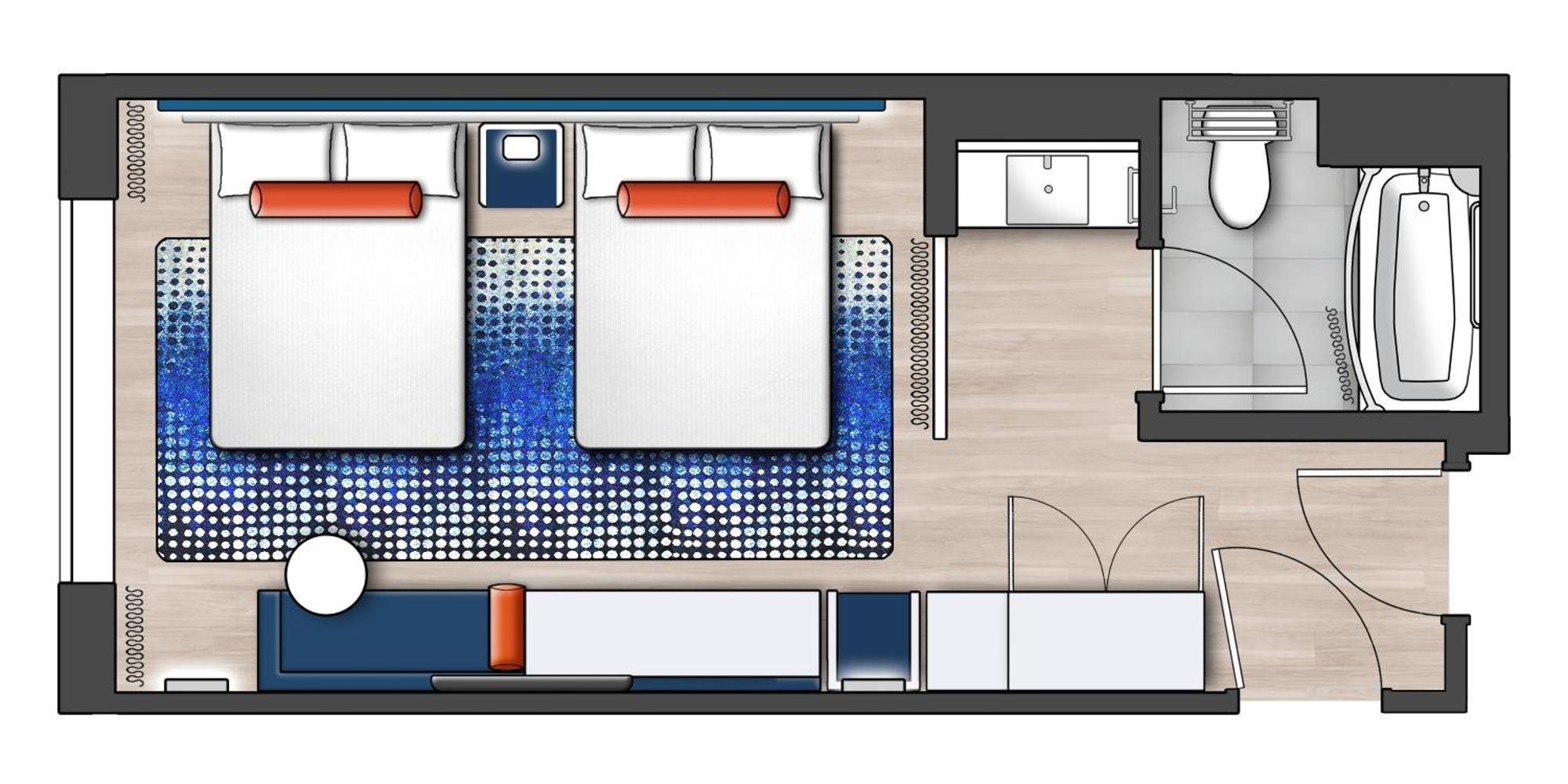Habitación Estándar con entrada anticipada al parque - Adaptada para personas con discapacidad auditiva