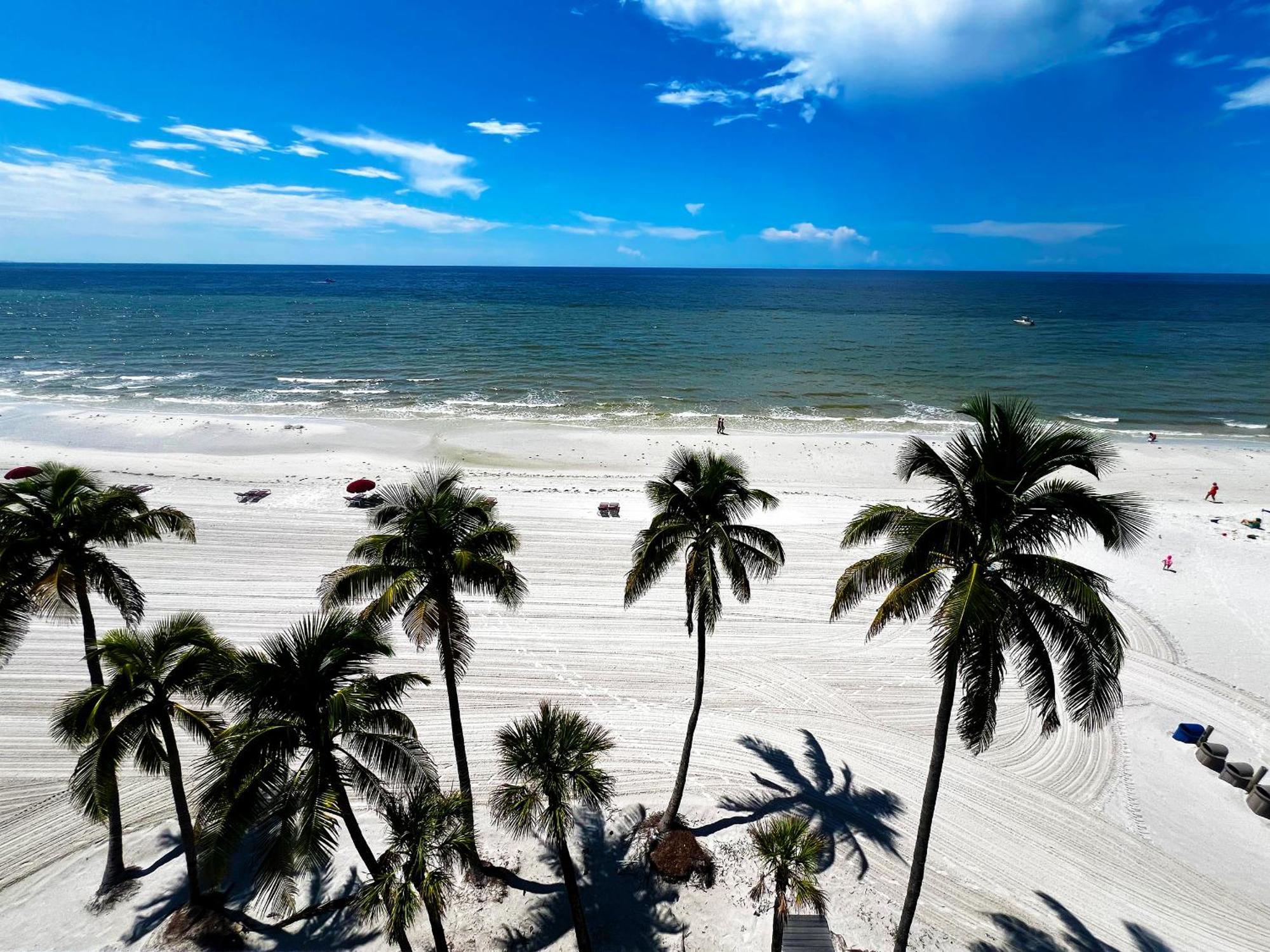 Beachfront Two Double Beds Room Balcony