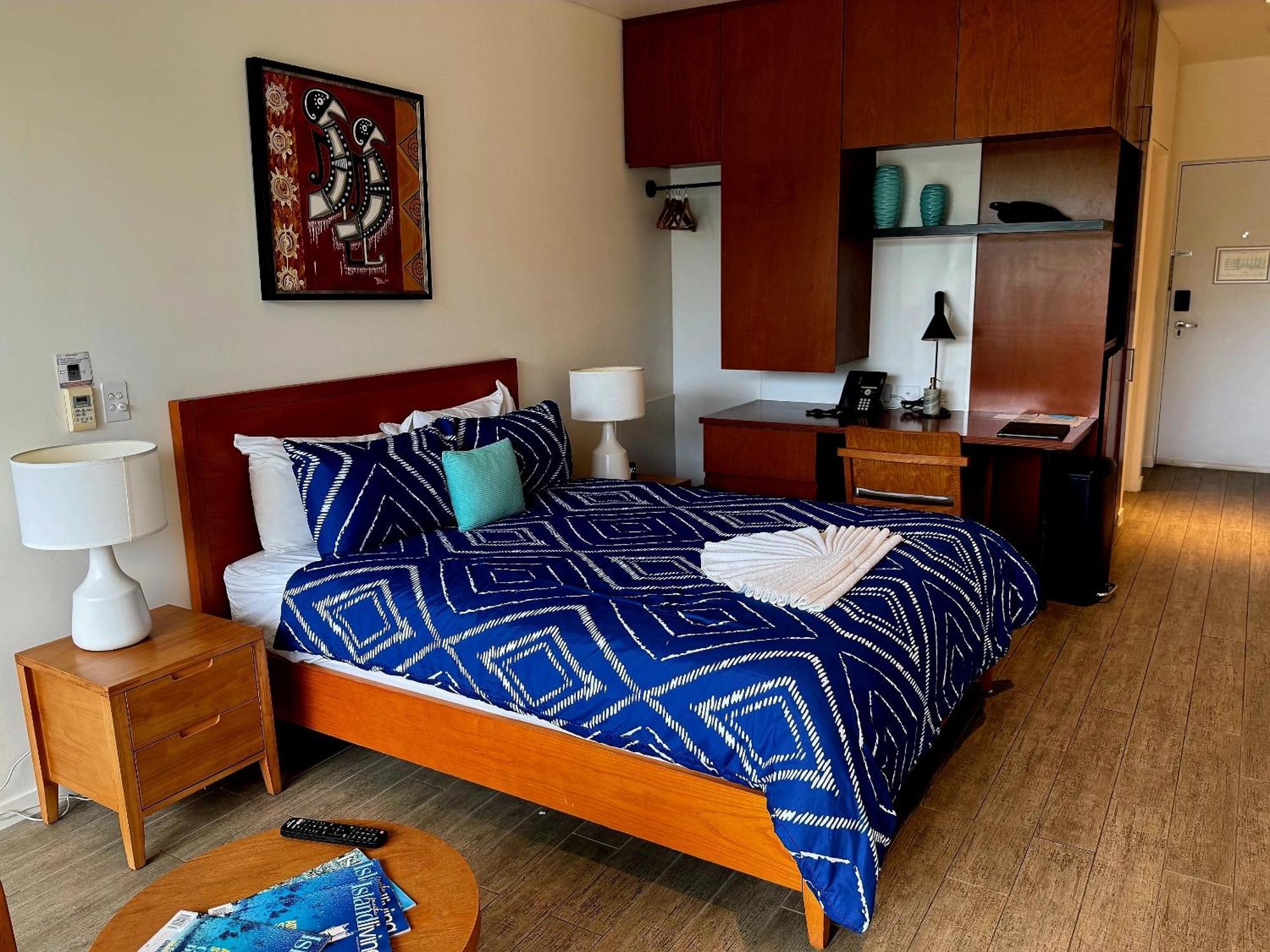 Deluxe Suite mit Blick auf das Resort