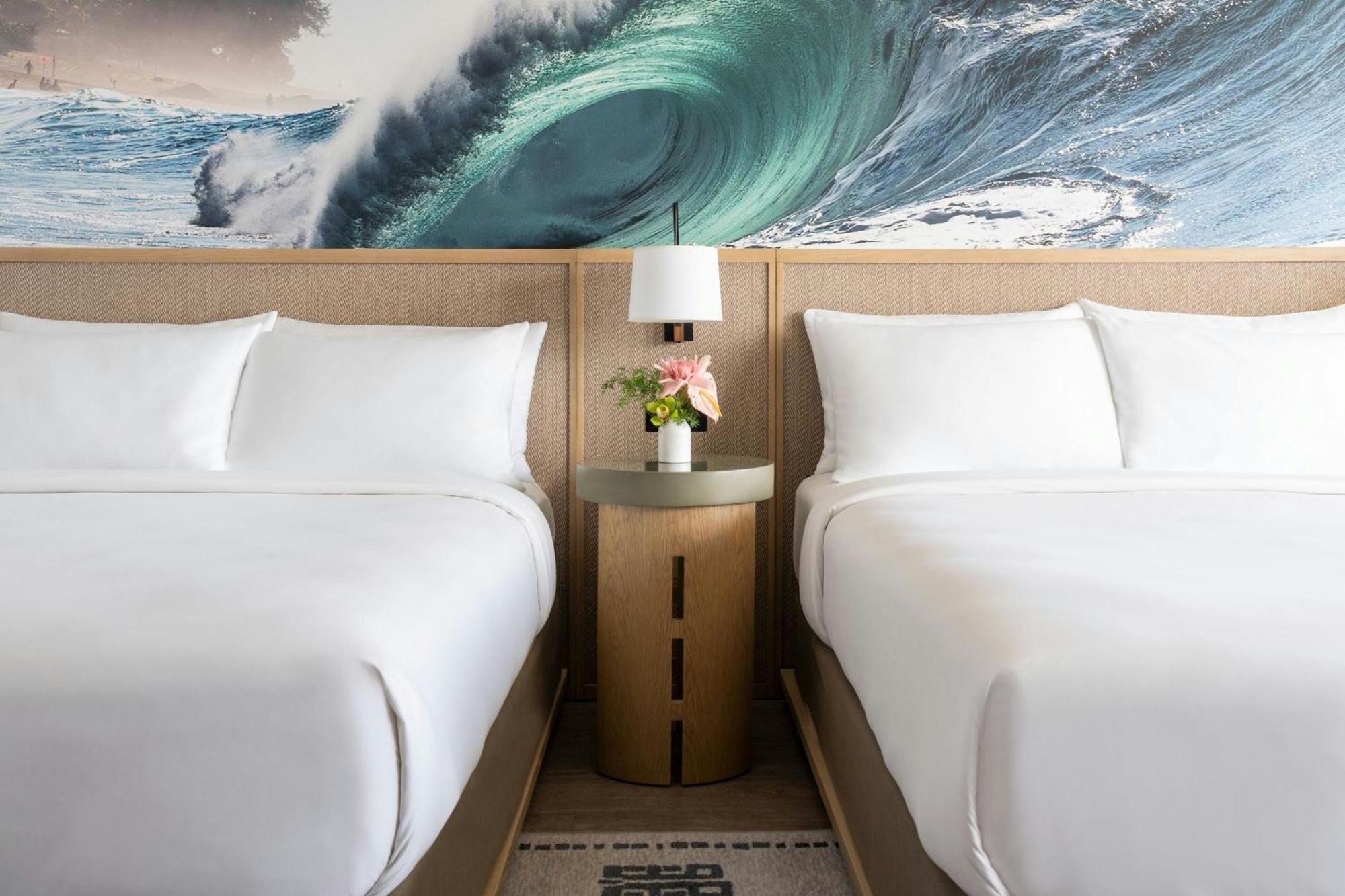 Queen Room Two Queen Beds Partial Ocean View