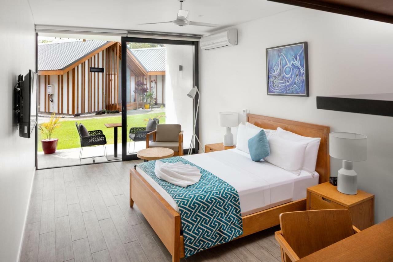 Deluxe Suite mit Blick auf den Garten
