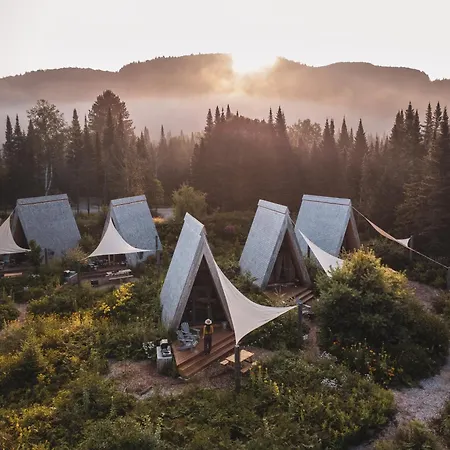 Farouche Tremblant Cabines Nature Avec Bain Nordique-2