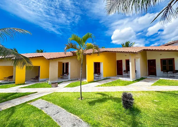 Jangadeiro Praia Hotel Resort - Parque Aquatico E Pe Na Areia