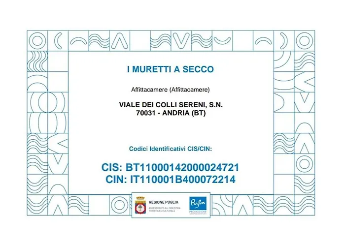 I Muretti A Secco B&B